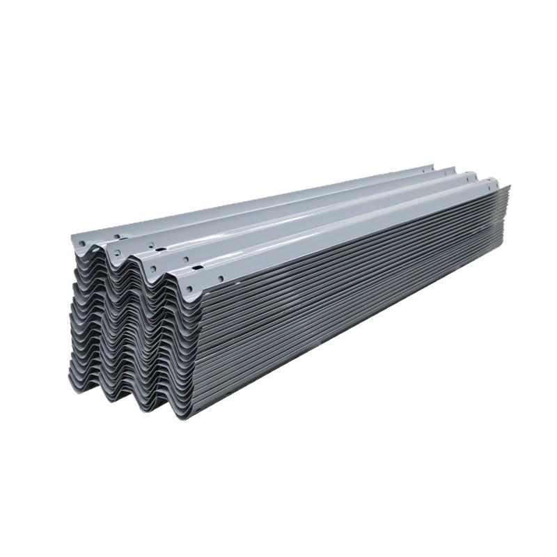 Galvanized Three-Wave Steel Guardrail for High-Speed Anti-Collision Protection