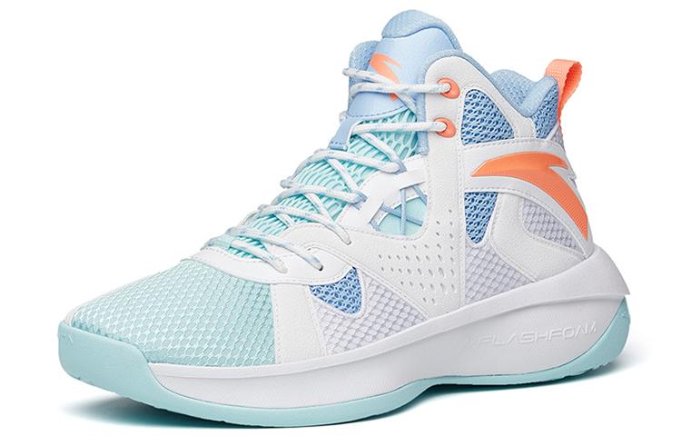 Men's Sneakers Anta Wind Tunnel 2 Abrasion Resistant Slip Resistant Mid top Performance Basketball Shoes