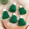 3.5*5CM Mini Knitted Hat Mini Doll Hat Wool Hat Christmas Tree Ornaments Home Party Gift 2025 DIY Arts and Crafts Supplies