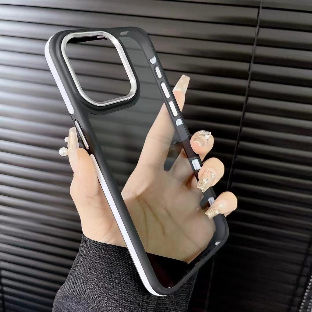 Apple 15 Metal Phone Case 16 Skin Feel 13/14 Anti-drop Full Cover Protective Case