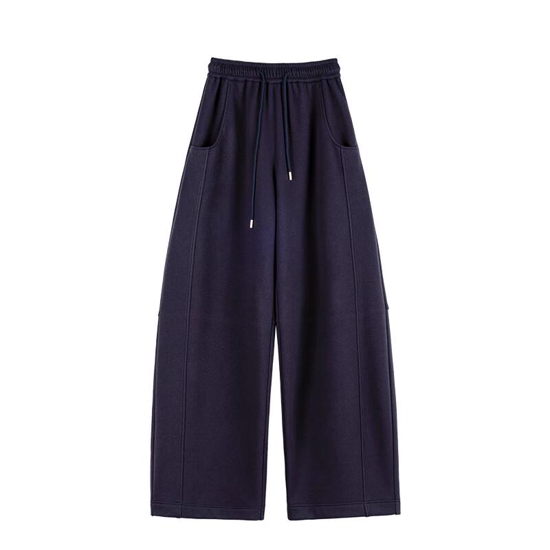 FAESSLIN Women's Tall Fleece-Lined Wool Blend Sweatpants