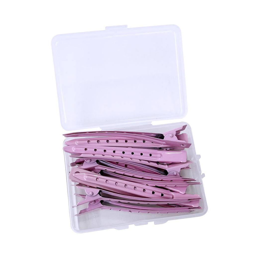 8-Hole Colored Hair Sectioning & Styling Clip for Barbering - Volumizing Root Hairpin