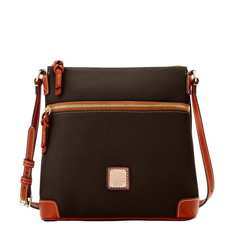 Dámská taška Vintage Pebbled Lychee Grain Textura Crossbody taška Vícebarevná dámská taška