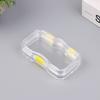1 Pcs Plastic Dental Lab Box With Film Dentist False Tooth Case Box With Membrane Storage Boxes Denture Teeth Container Case