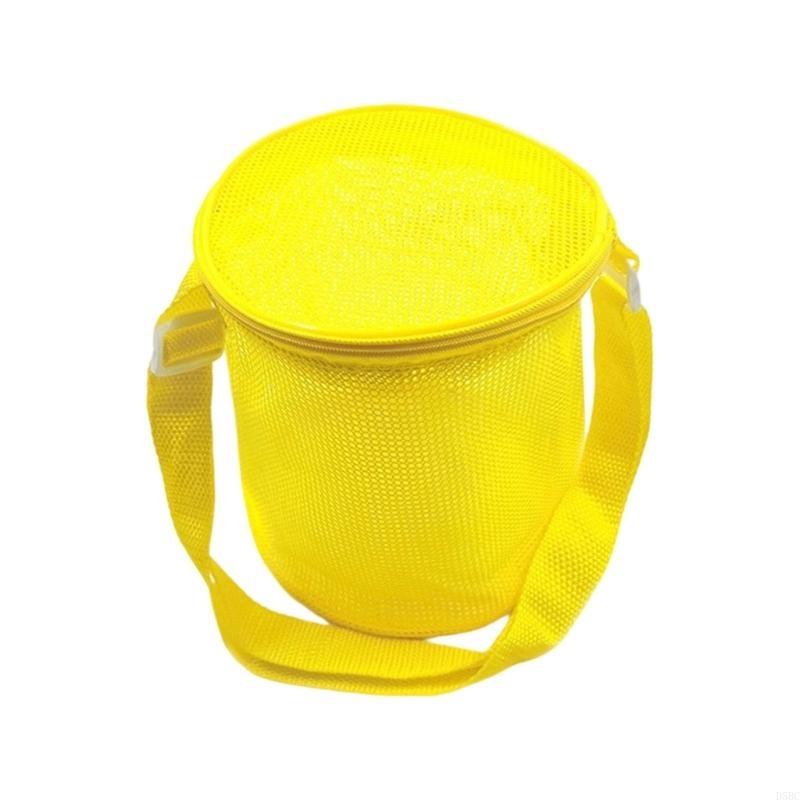 Sand Resistant Mesh Carry Bag Adjustable Strap for Pool Toy and Accessories