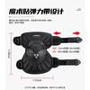 VEMAR Cycling Protective Gear Knee Pads Motorcycle Riding Safety - Adult Unisex Protection Pad Set Black M L