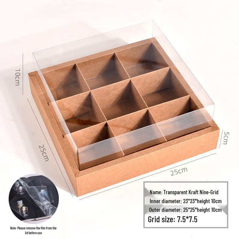Penguin Group Kraft Paper Disposable Outdoor Picnic Box