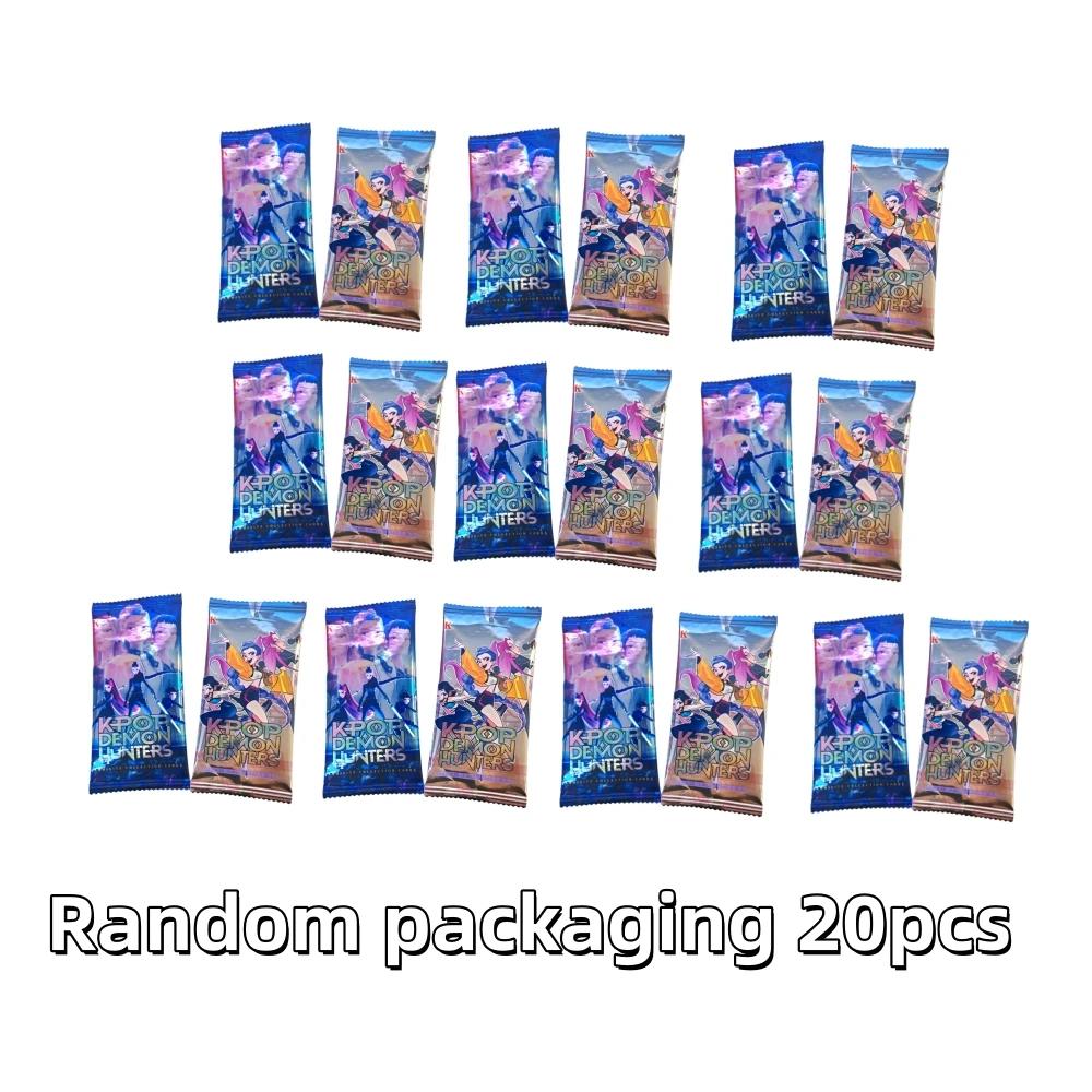Kpop Demon Hunters Holder Binder Anime Card Protector Albums Collections Folder Rumi Mira 400Pcs Card Hold Book Kids Toys Gifts