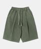 TOPBOY Heavy Duty Pigment One-Pleat Bermuda Pants Light Khaki