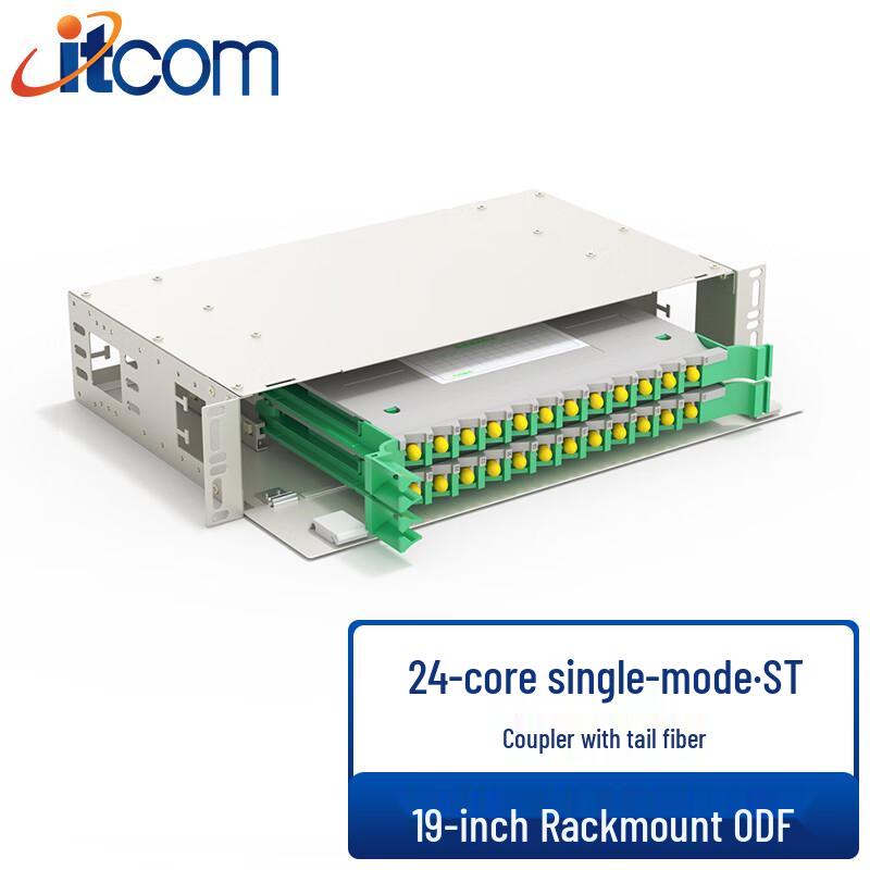 itcom Adicom 19-inch Rack-Mount ODF Fiber Optic Distribution Frame