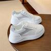 College style simple platform white shoes autumn new lace-up casual shoes student versatile board shoes women