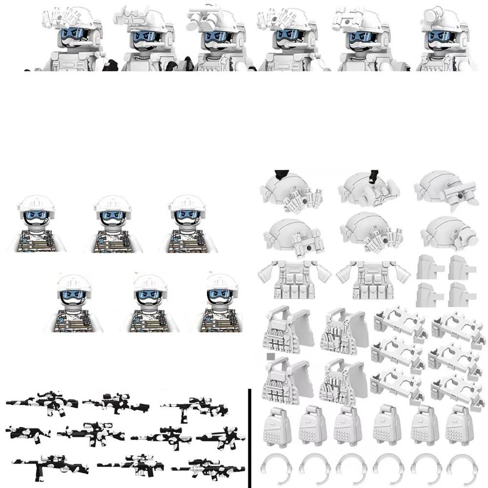 

Призрак Коммандос Силы Специального Назначения Конструктор Фигурки Армейских Солдат Военное Оружие Жилет Кирпичики Аксессуары Детские Игрушки