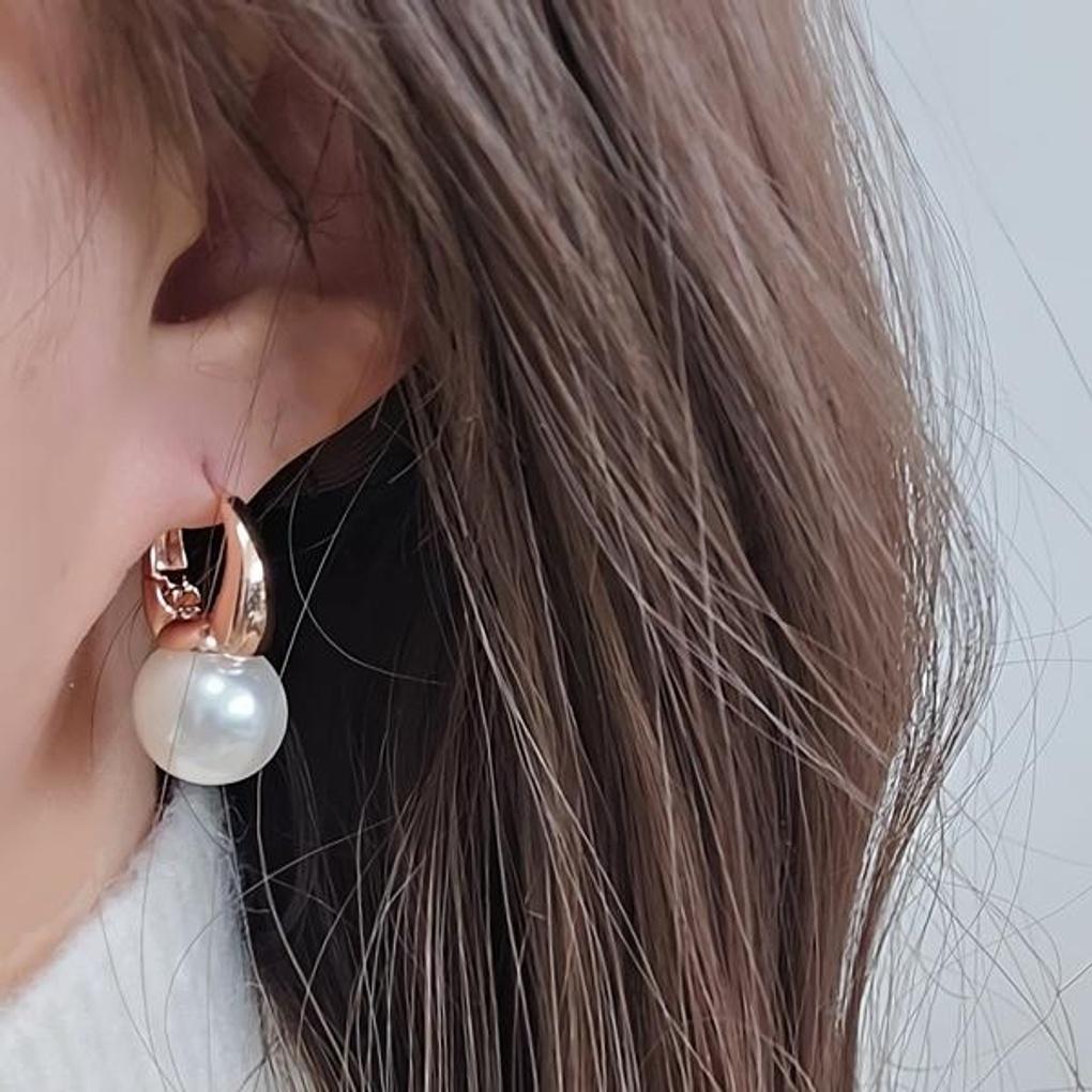 Women's Daily Accessory Pearl Earrings Itsuni