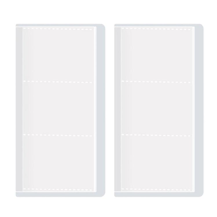 2 шт Портативная вкладыш-папка для файла фотоальбом с отделениями для фотографий документов и квитанций для различных ситуаций 669₽