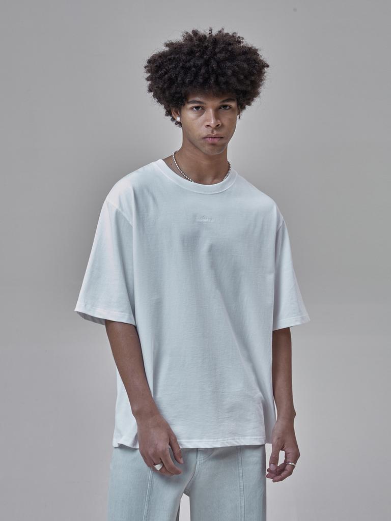 CHOCI White Signature Logo T-Shirt