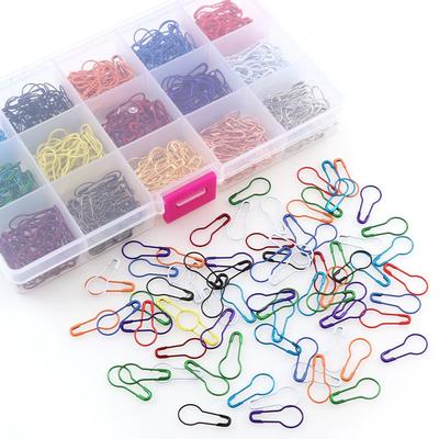 100-600Pcs Metal Gourd Safety Pins Bulb Guard Calabash Quilting Sewing Markers Pin Bead Needles for DIY Craft Home Accessories