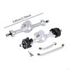 Aluminum Alloy Front And Rear Axle Set, Easy to Install Replacement with Ball Joint for 1/30 SCX30