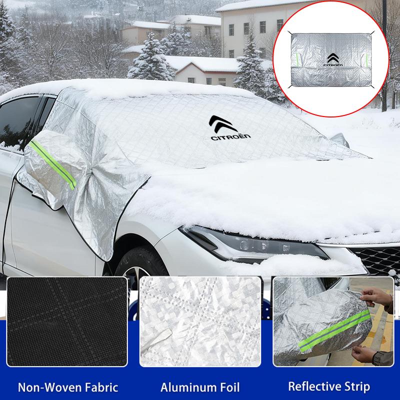 Copertura Neve Parasole Parabrezza Auto Invernale Scudo Neve Finestrino Anteriore Per Citroen C3 C4 C5 C1 C2 Berlingo Celysee Xsara Picasso