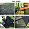 Rede Triangular para Múltiplas Pessoas ao Ar Livre Grande Tenda de Árvore Aérea Com Rede Balanço Rede de Acampamento Para Uso no Quintal e Viagem