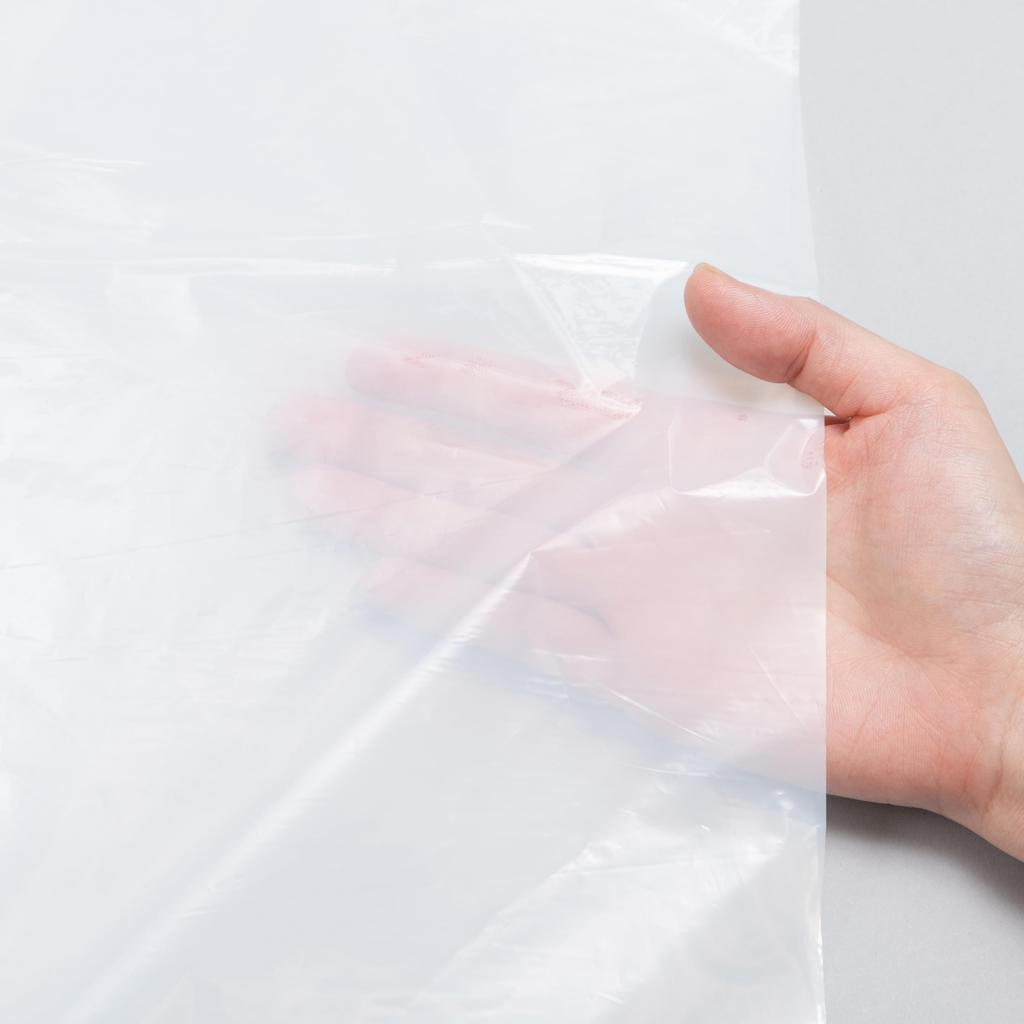 Japax Müllsack, 45 l, milchig-weiß, durchscheinend, 600 Blatt, Blätter x 60, strapazierfähiger und flexibler Plastikbeutel, Großkauf, Kistenverkauf (10 Bücher) P-44