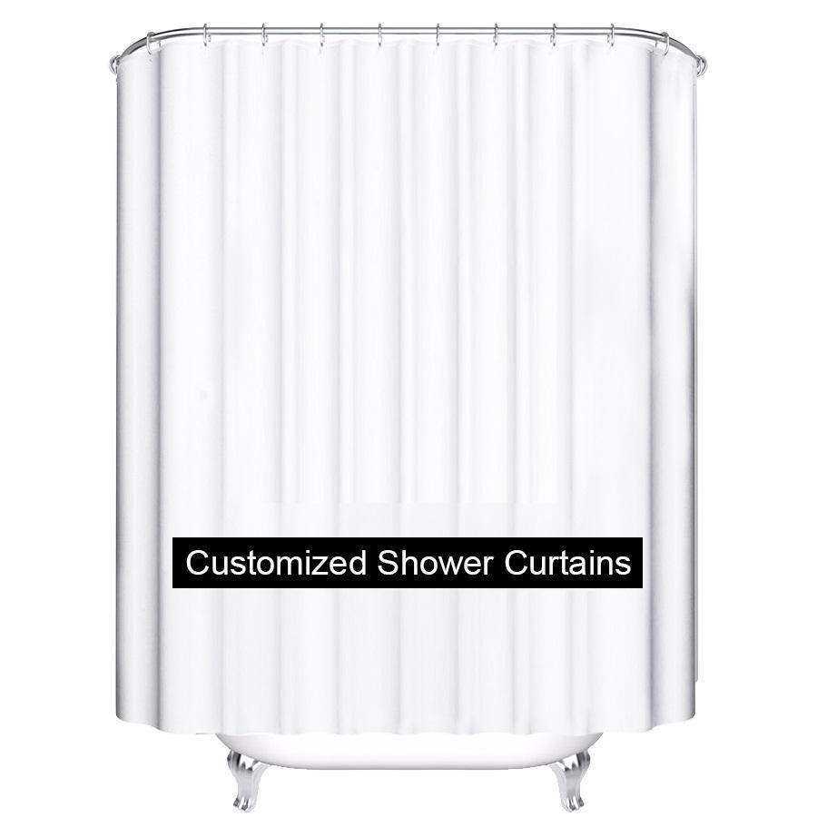 Blue Ocean Starfish Bathroom Shower Curtain Artistic Colorful Bath Rug Decoration for Home Decor