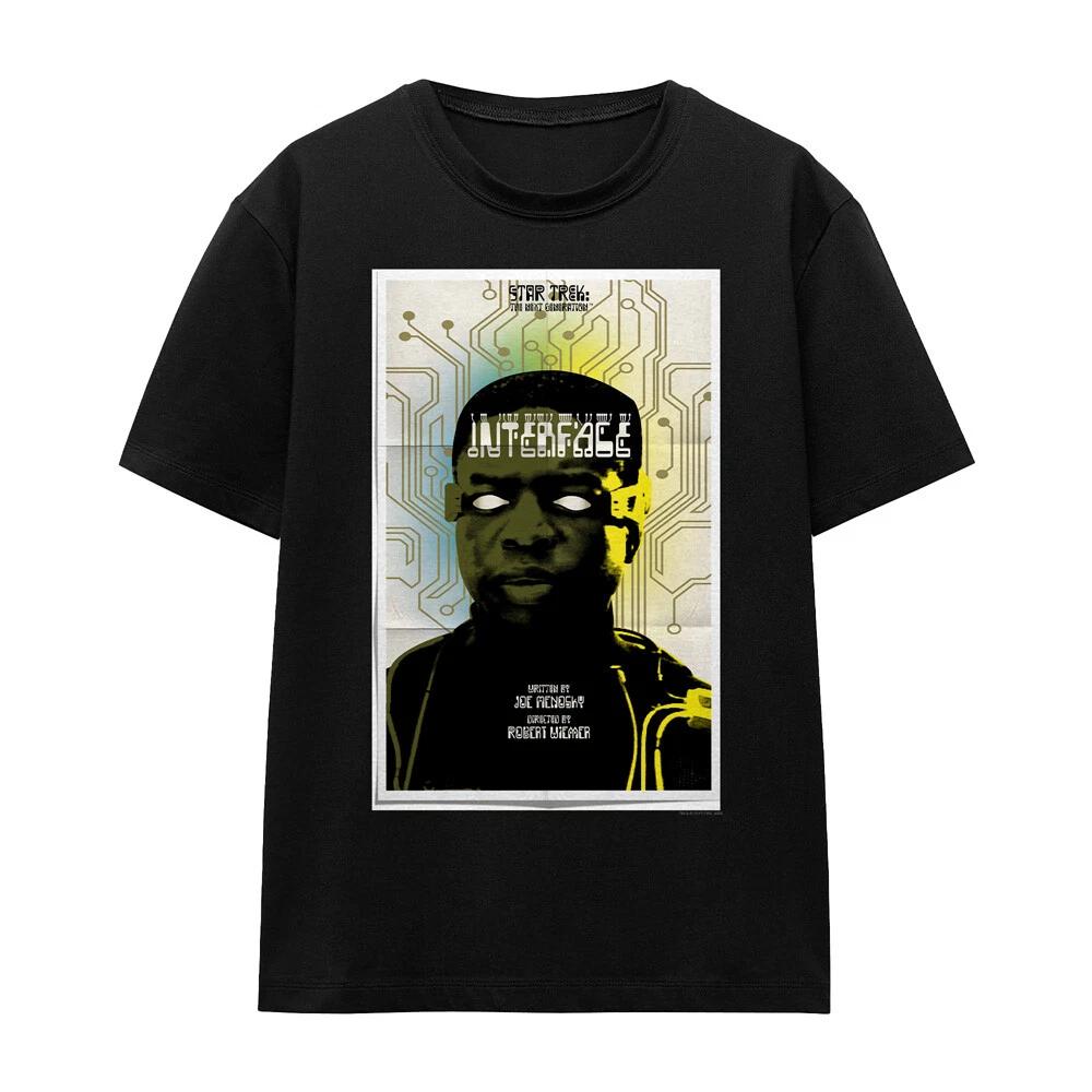

Star Trek TNG Season 7 Episode 3 Ladies 100% Cotton T-shirt Mens Tees Top S-2XL, Black L