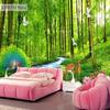 3d Forest Wallpaper Stream and Water Feature Photo Mural Living Room Bedroom Kids Room Forest Wall Mural Home Decor