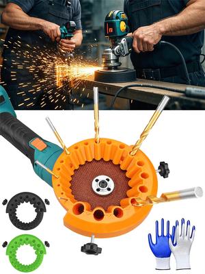 Multipurpose Drill Bit Grinding Sharpener Polishing Grinding Tool Powered Tool Parts Applicable Angle Grinder