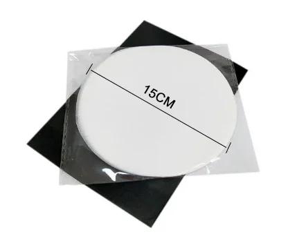 

100Pcs/Lot Hamburger Frozen Patty Compartment Paper BBQ Oil Absorbent Paper Hamburger Press Patty Paper Food Mat