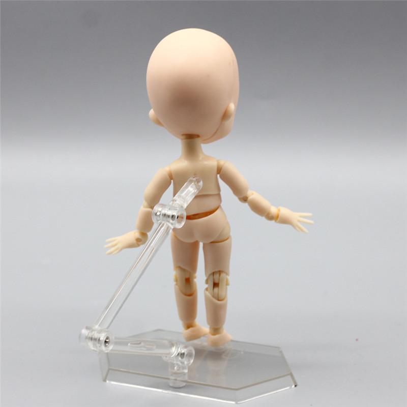 Makeup Doll Hand Feet Head Moveable Vegetarian Garage Kits OB11 Doll Body Baby Doll Models Toy