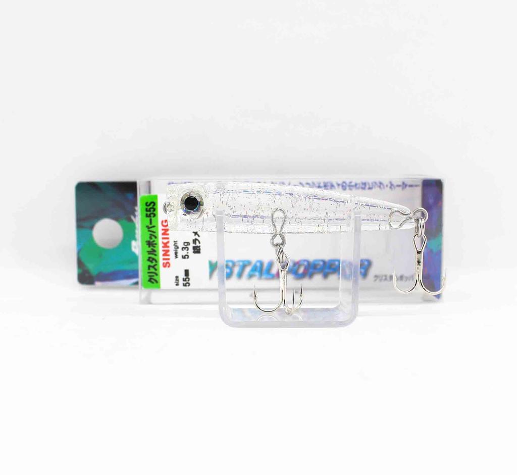Bassday Crystal Popper 55S Sinking Lure 5.3 grams CL-199 (2209)