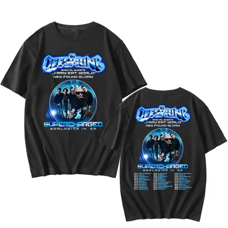

The Offspring – Supercharged Tour 2025 Concert Fan Gifts Unisex T-Shirt XXXL