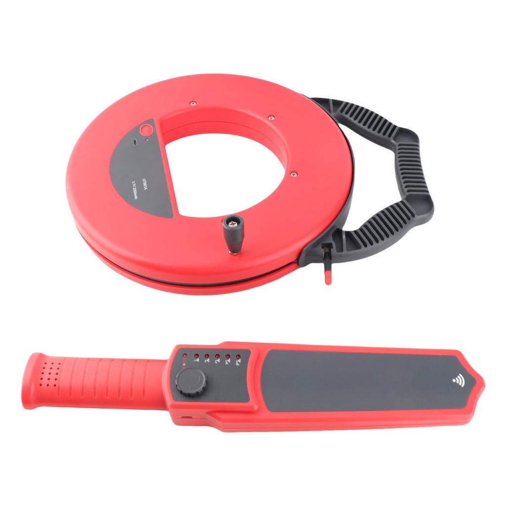 Pipe Blockage Detector 20m Wire Wall Pipe Blockage Locator Water Proof Probe Pipeline Clogging Finder