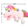 1/2 Stück Einhorn Handpuppe Plüschtier Stofftier Weiche Figur Kinder Pädagogisch Kindergarten Spielzeug Geschenk für Kinder Geburtstag