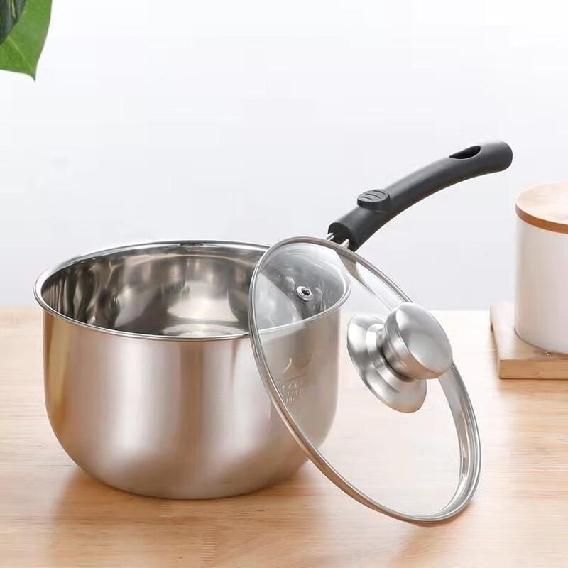ZISIZ Thickened 304 Stainless Steel Milk Pot