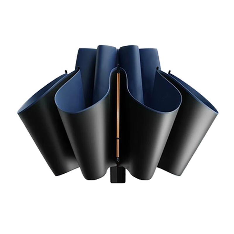 Red Leaf 3-Fold Sun & Rain Umbrella