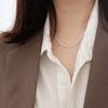 Hot Selling Simple INS Sparkling Collarbone Chain Starry Sky Choker Necklace Ring Bracelet Earrings