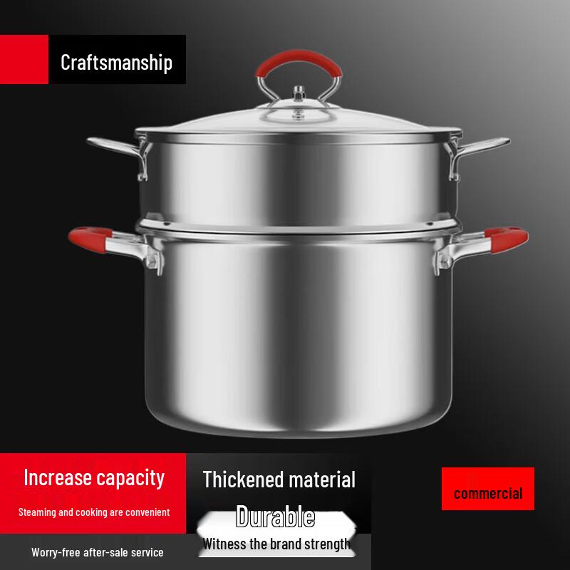 Yingbai Thickened Stainless Steel Multi-functional Cooking Pot