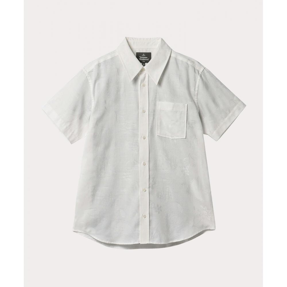 

РУБАШКА С КОРОТКИМ РУКАВОМ Vivienne Westwood Japan HEART AND FLOWERS RELAX 1490257360