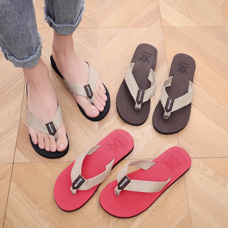 Summer Fashion Trend Indoor/Outdoor Cool Korean Style Beach Casual Slippers Flip-Flops