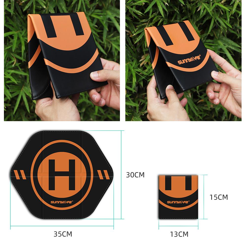 35cm Drone Landing Pad Universal Foldable Landing Mat Waterproof Airplane Landing Pad for DJI NEO/Mini4Pro Drone Accessories