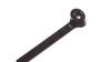 Kabelbinder 360X4,5 Schwarz UV 2-Lock Stahlzähne Bmtn3749 /100 Stück/