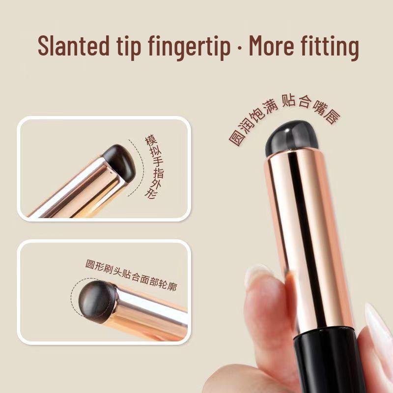 Silicone Lip & Nail Patting Brush – Reusable Blending Tool for Salons