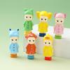 Regenmantel Harzpuppe: Kreatives Blind Box Desktop- & Auto-Ornament Geschenk