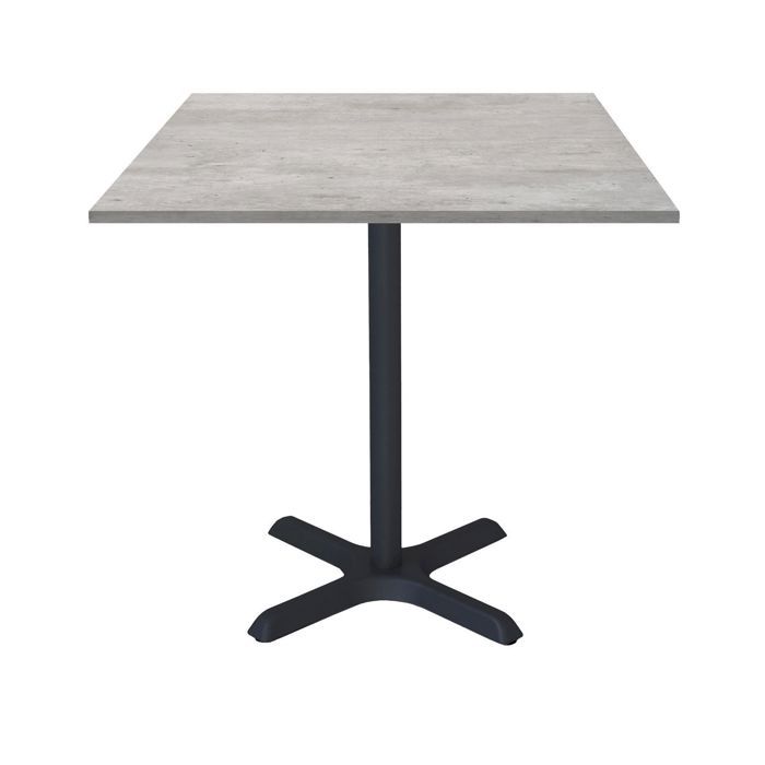 Table 70 x 70 cm - modèle Dina béton naturel