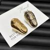 Artistic Irregular Texture Knuckle Ring Hip-Hop Style Niche Full Finger Rings For Men And Women