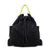 Simple shoulder bag women's autumn new fashionable large-capacity drawstring messenger bag cloth bag backpack