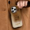 Coffee Brown Cat for Apple 17promax Cartoon Cute for IPhone16pro Camera Package 15 New Models