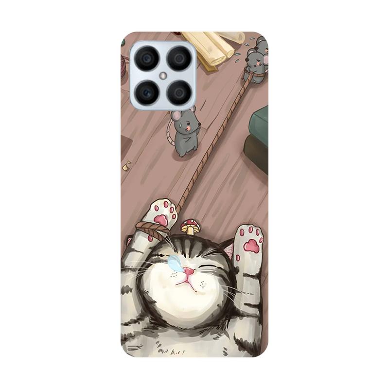 Pouzdro na telefon pro Honor X8 Pouzdro Honor X8 2022 měkký silikonový kryt pro Honor X8 6,7"; Skvělé kreslené pouzdro pro Honor X 8 Funda