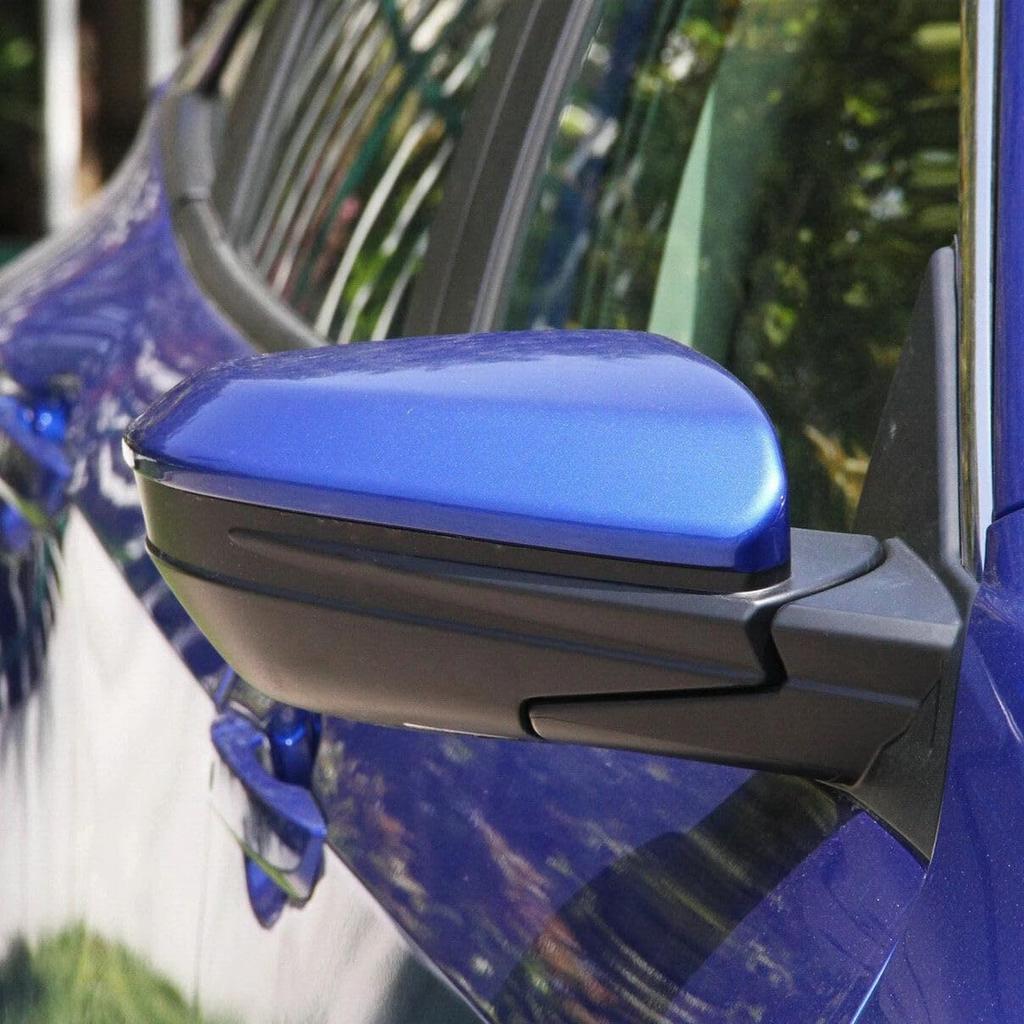 Side Mirror Cover Replacement Mirror Cap Replacement For Honda Civic 2016 2017 2018 2019 2020 Door Rearview Mirror Cover Trim Blue (Right Side)